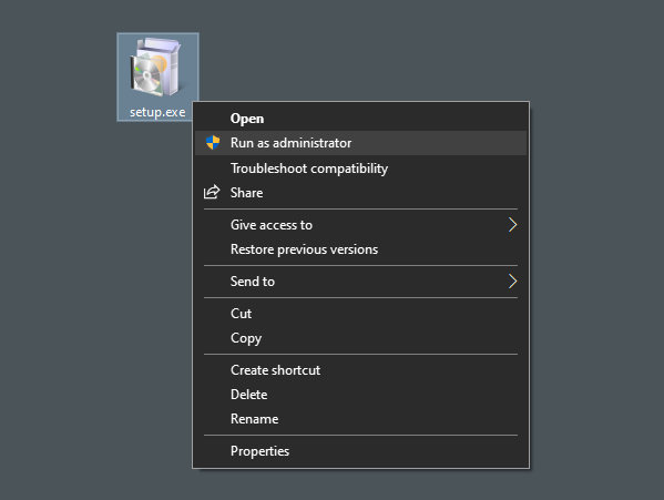 Right-click Context Menu