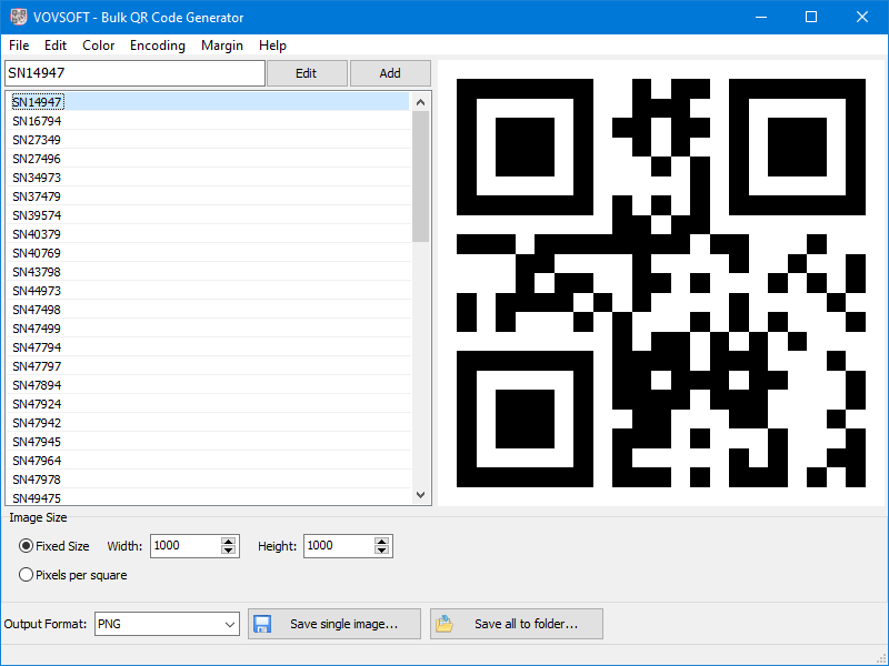 How to Make QR Codes - Vovsoft