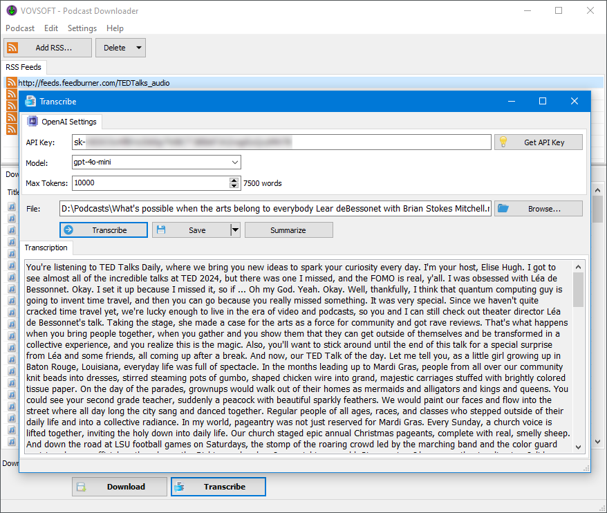 Podcast Downloader for PC | Downloads podcast files