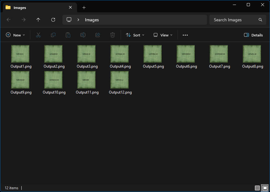 Text to Image Converter for PC | Converts lists into individual images